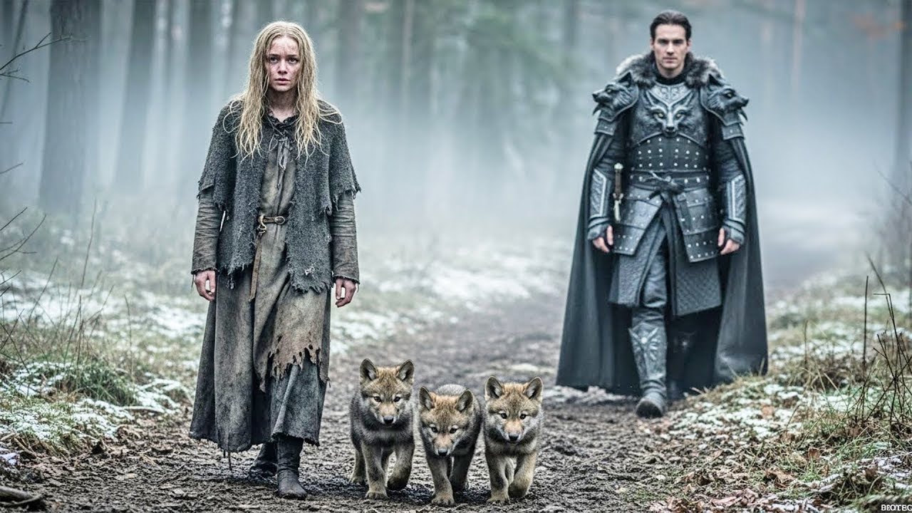 Osiřelá vlčata následovala Omegu všude — dokud je nezačal sledovat Alfa král