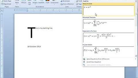 Symbols Group in Insert Tab  Ms Word Video Tutorials in Hindi -LSOIT.COM