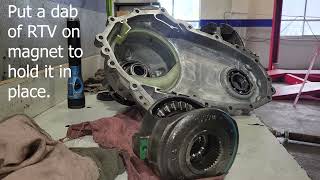 2016 Jeep Cherokee rear transfer case output seal replacement.