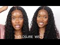 ISSA CLOSURE? DEEP WAVE 6x6 CLOSURE WIG | TINASHE HAIR | Hannah London