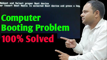 Computer Booting Problem#Reboot and Select Proper boot device or Insert boot media in selected boot