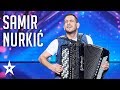 Samir Nurkić gives a ride through music styles│Supertalent 2018│Auditions