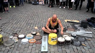 DARIO ROSSI techno street drummer Firenze full set