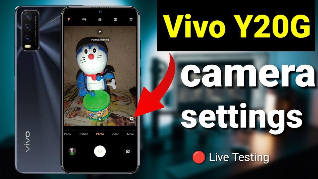 Vivo Y20G and Y20 Camera Settings Vivo y20G camera function Google