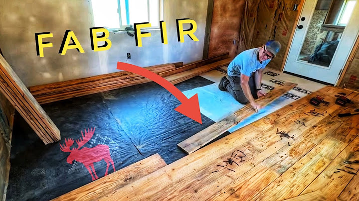 Installing a RUSTIC Wood Floor (in My Barn Loft Office) Ep. #11