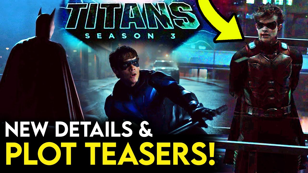 Titans Season 3 Now FILMING! Set Teasers, Insider Plot Details, Red Hood's ORIGIN!