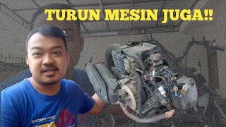 CARA MELEPAS RANGKA MOTOR DENGAN MESIN - BEAT 2012‼