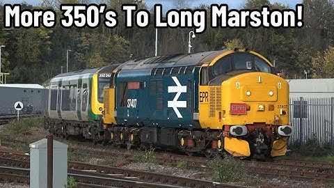 Trains at Worcester Shrub Hill & Worcester Foregate Street | LNWR 350’s To Long Marston & More! 