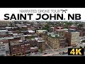 Stunning saint john nb from above explore the beauty in 4k