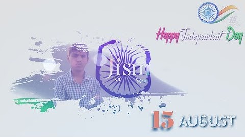 How To Make Trending 15 August Independence day WhatsApp Status Video Editing In Kinemaster Tutorial