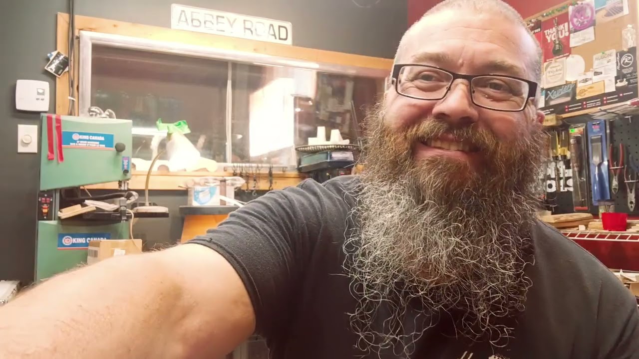 Jizzmaster bass 8 - le manche neck partie 4