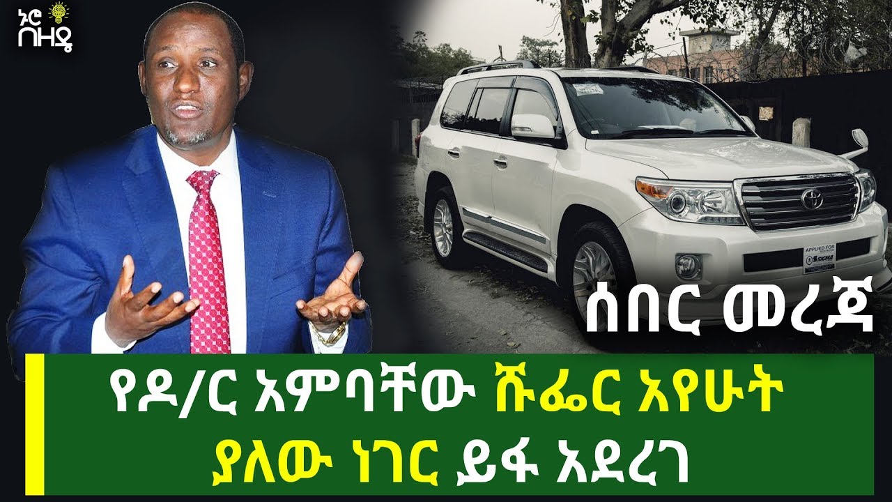 Ethiopia - ሰበር መረጃ - የዶ/ር አምባቸው ሹፌር አየሁት ያለውን ነገር ይፋ አደረገ |  Dr Ambachew Mekonnen