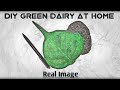 || HOW TO MAKE GREEN DIARY || || DIY DIARY AT HOME EASY || LEAVE SHAPED DIARY ||