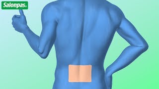 【How to apply】Salonpas Pain Relief Patch / Lower back