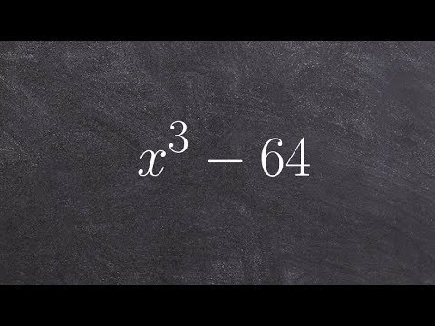 How to factor a polynomial using the difference of two cubes