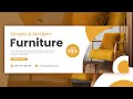 Minimal Furniture Facebook Cover Design