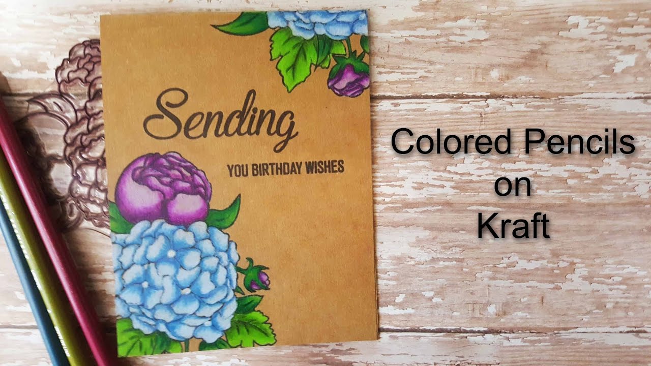 Colored Pencils on Kraft YouTube