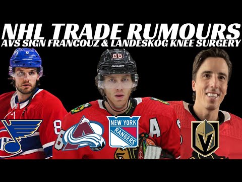 NHL Trade Rumours - Kane to NYR or Avs? Habs, Sens, Fleury + Waivers & Avs Sign Francouz