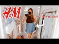 did H&M fix their old sizing...? INSIDE THE FITTING ROOM TRY-ON!