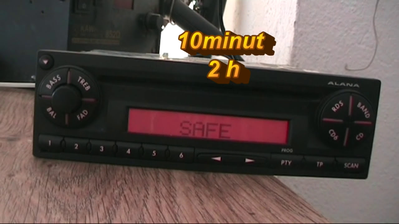 Alana - Cd - 2005 - Seat Ibiza Alana Radio Code Safe Grundig Alana Car Radio - Youtube