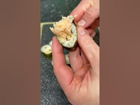 Запечённые суши с 🌶🔝 #sushi #суши - YouTube
