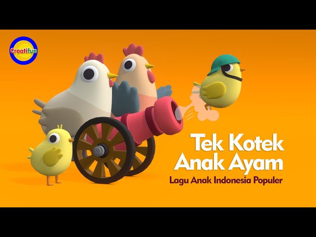 Tek Kotek (Anak Ayam) - Lagu Anak Indonesia Populer class=