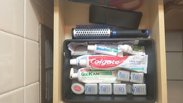Tiny Tidy Tuesday *Bathroom drawer edition* #teamtinytidy  #decluttering #simplifying