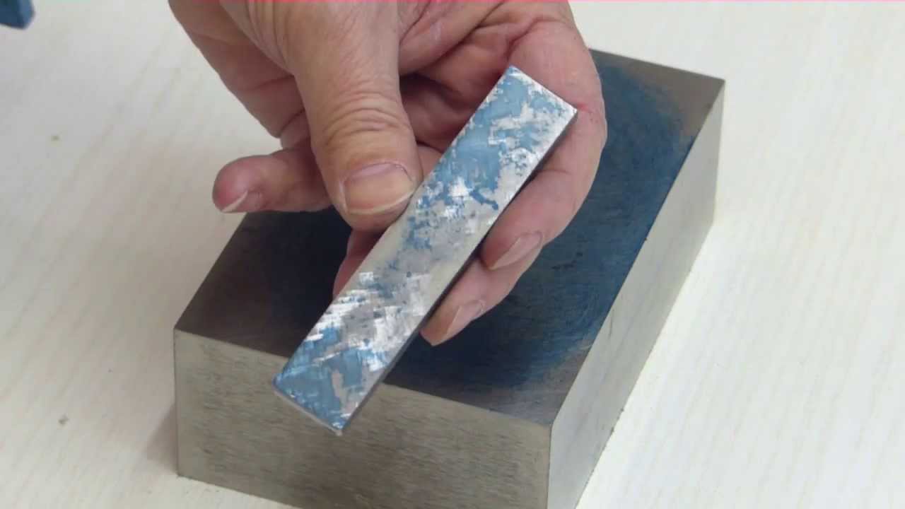 Tuschieren mit Schleifer / An alternative to hand scraping