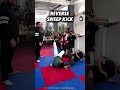 Sweep kick #streetdefence #muaythai #mma #martialarts