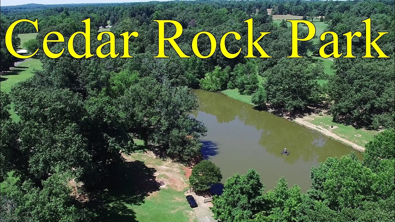 Aerial View of Cedar Rock Park Alamance County, NC YouTube