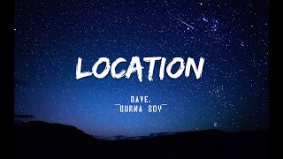 Dave, Burna Boy - Location - lyrics