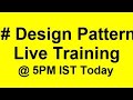 Design pattern training  design pattern c tutorial  csharp design patterns course