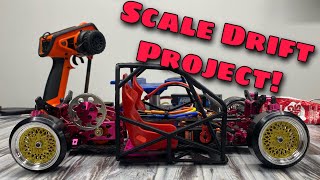Sakura D4 Drift Car Build- Part 1