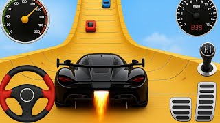 ‎Ramp Car Racing 3D Gameplay _ endroid || Ramp Car Stunts Racing Video android games simulator screenshot 5