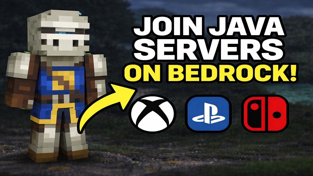 How to Join ANY Minecraft Server on Console (Xbox, PS5, Switch) 2026 ...