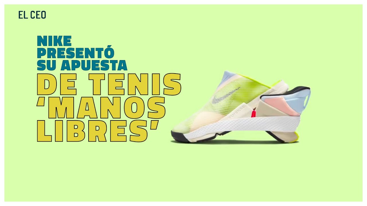 Nike presentó su apuesta de tenis 'manos libres' - YouTube