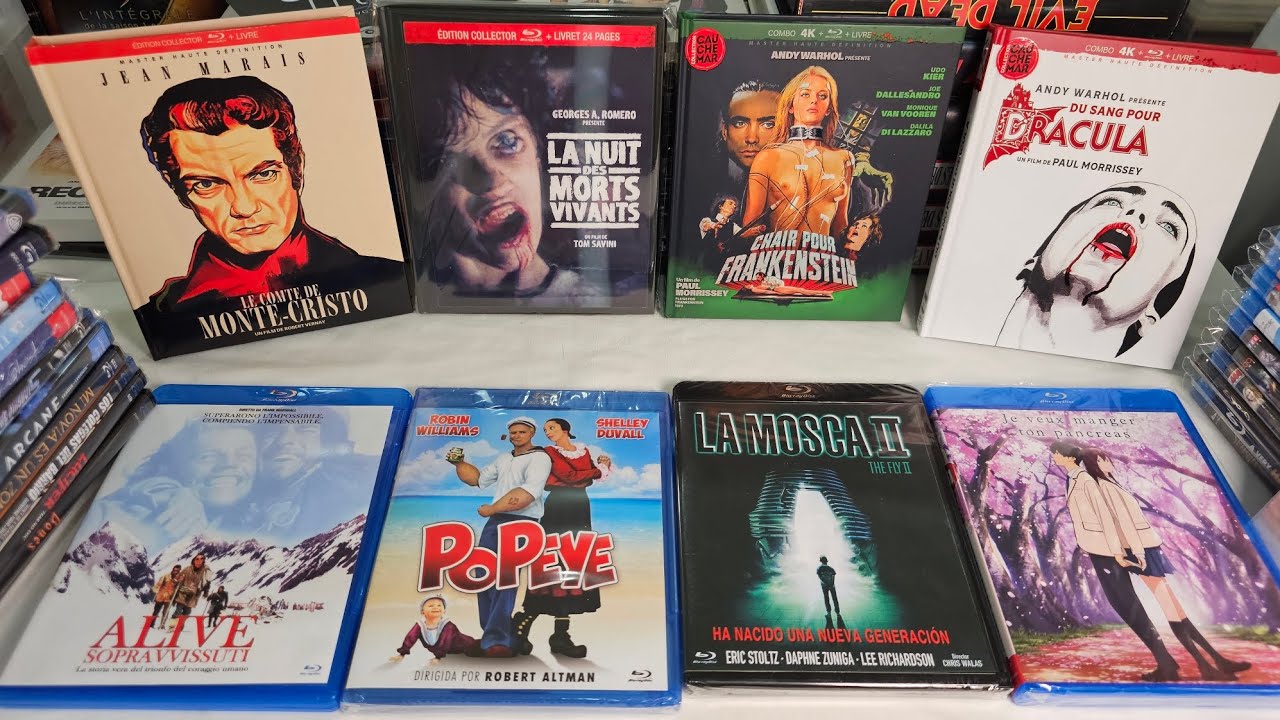 26 FILMS SPÉCIAL BLU-RAY + IMPORT ESPAGNOL AVEC V.F. !!!🧐