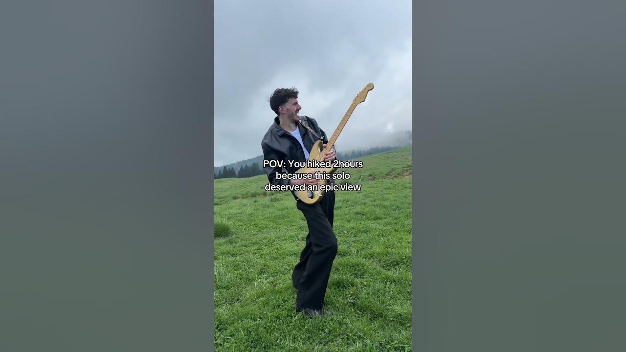 Epic view = epic solo #guitar #guitarmusic #saults #guitarist #rock