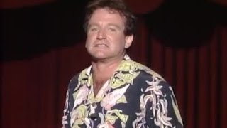 The Captain Riffing On Earthquakes ~ from An Evening with Robin Williams