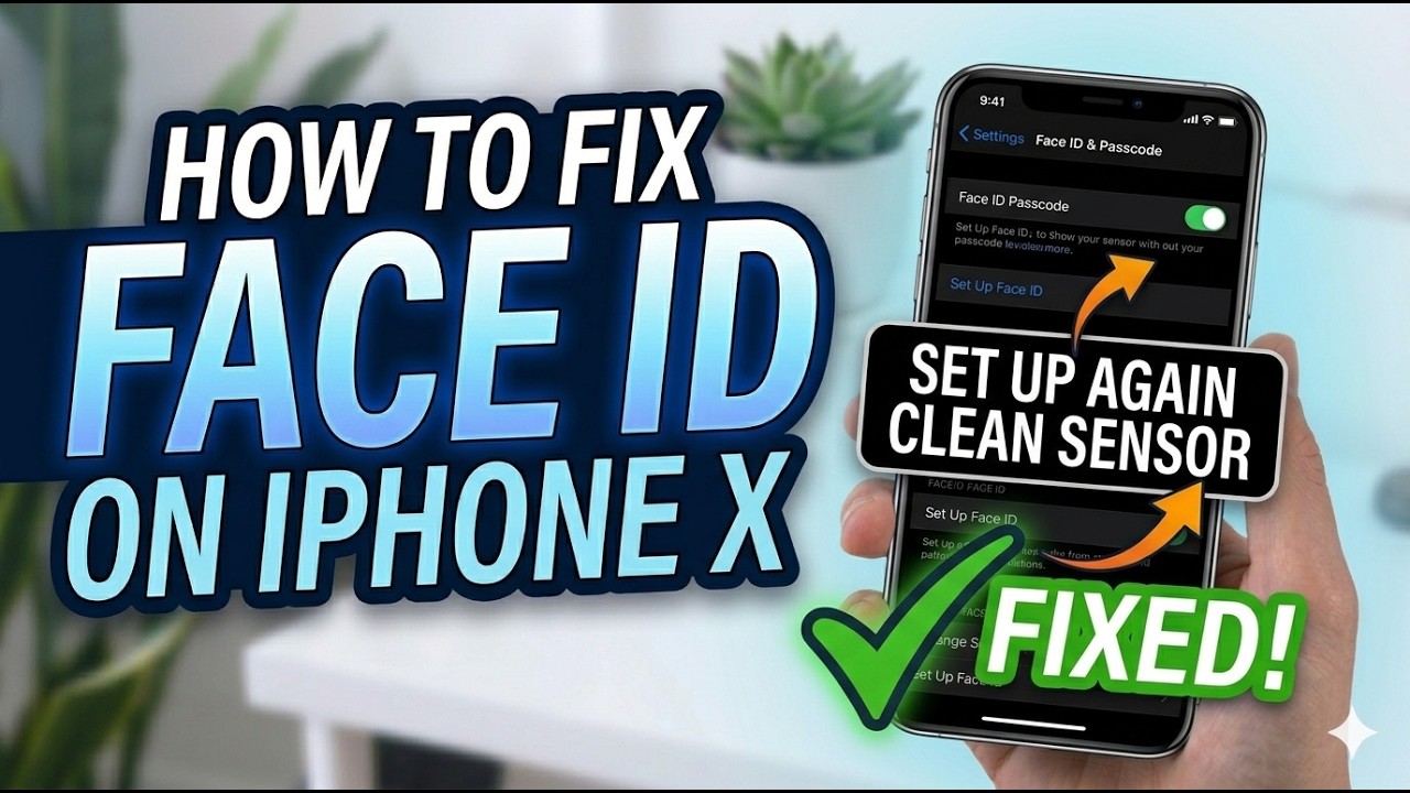 iPhone X Face ID Not Working? Try This Fix Now - YouTube