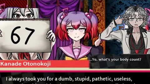 Kanade Otonokoji roasting everyone for more than 18 minutes (SDRA2 English Dub)