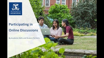 Participating in Online Discussions