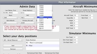 ArmyFlightLogbook - Setting Up Your Profile