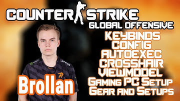 Brollan Counter Strike Global Offensive Settings, Keybinds & Setup 2020 Update