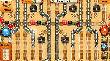 Rail Maze 2 - Train Puzzle Game - Android Gameplay 146