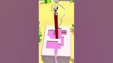 Stacky dash very smooth gameplay ASMR Sound like this game level up game #shortsfeed #shorts