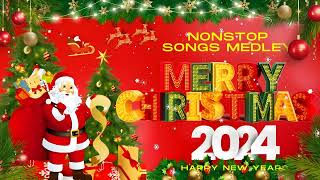 Christmas Songs 2024 Medley - Nonstop Merry Christmas 2024 - Top Christmas Songs Playlist 2024