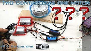 Can Two Speed Controllers Run One Hub Motor???