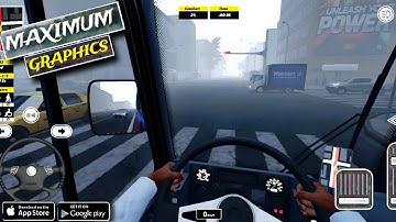 Bus Simulator Urban Rivals | Cockpit View Gameplay Walkthrough (Android, iOS)
