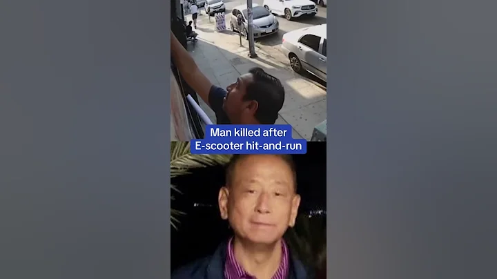 Man KILLED after E-scooter hit-and-run